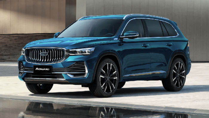 Новый флагманский кроссовер Geely KX11 для России